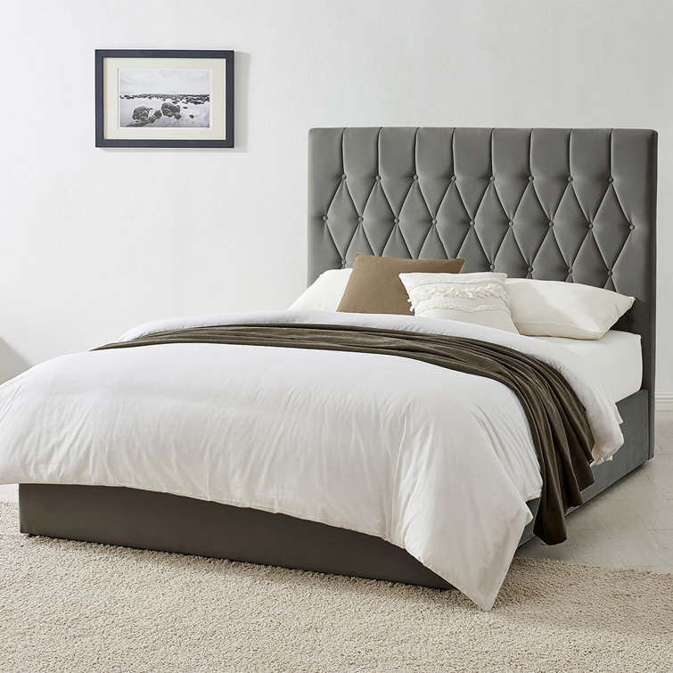 Etta Avenue Jevon Upholstered Ottoman Bed & Reviews Wayfair.co.uk